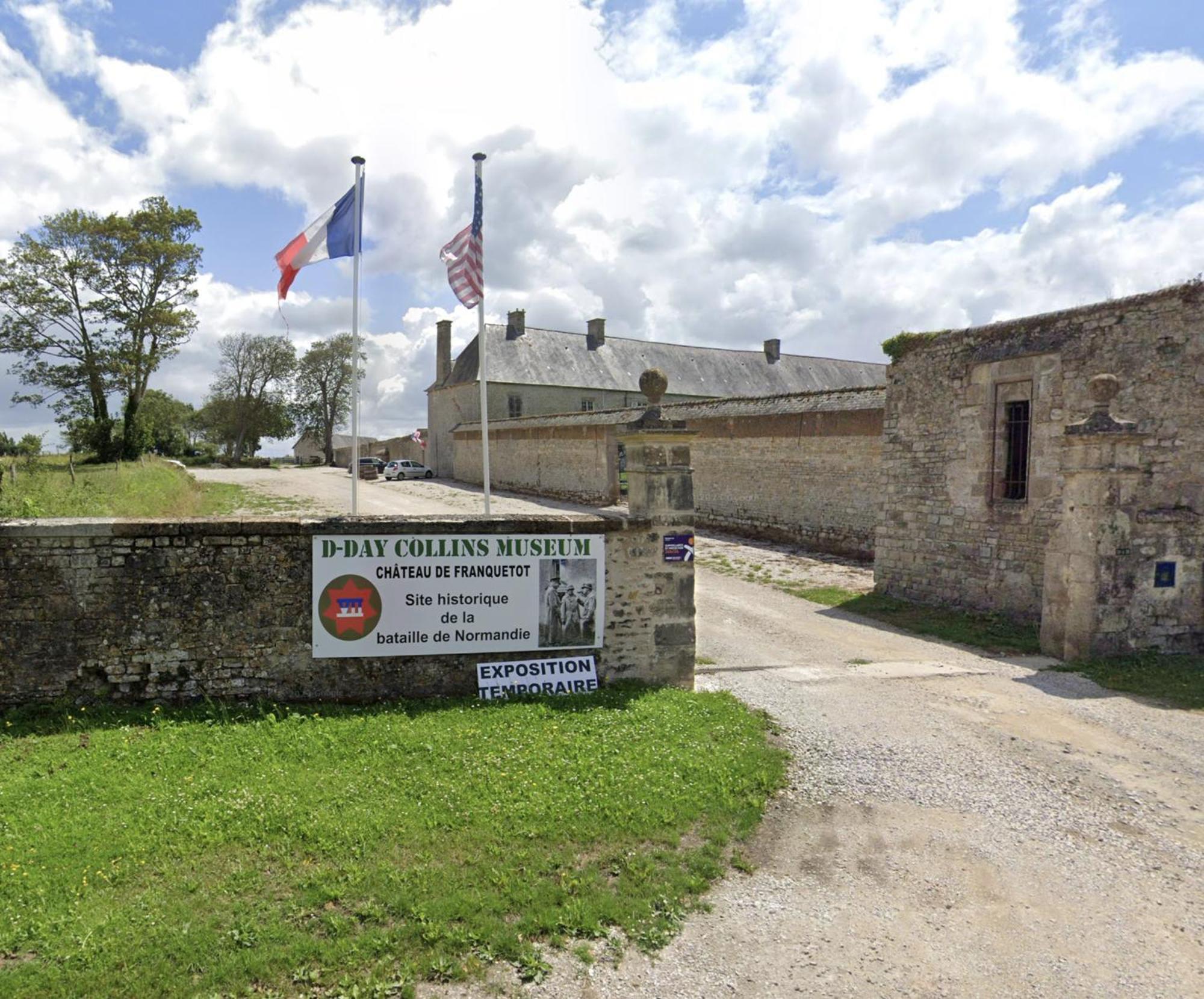 Chateau De Franquetot & D Day Collins Museum Sainte-Mère-Église Eksteriør billede